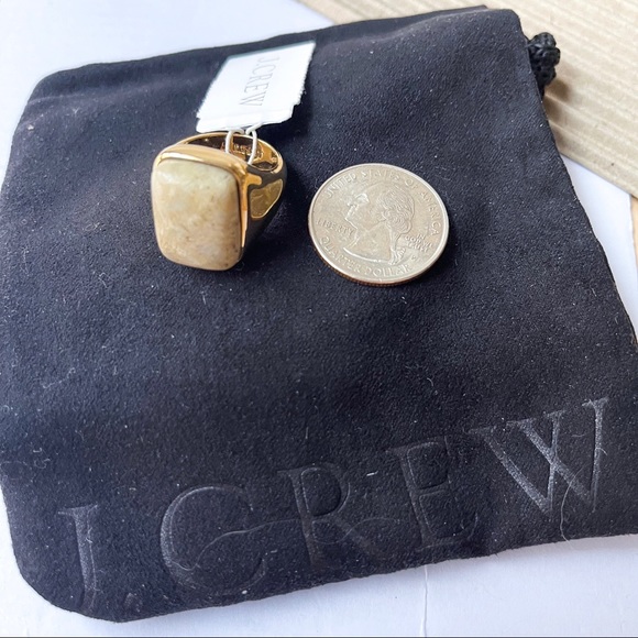 J. CREW Semiprecious Stone Statement Ring - Picture 2 of 4